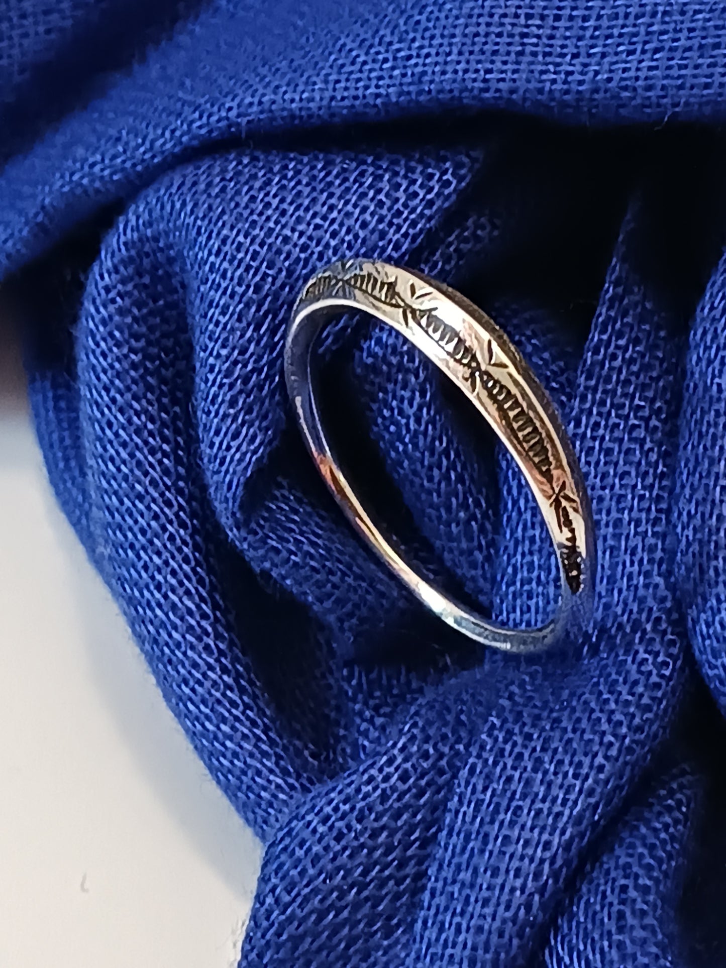 Bague touareg en argent massif