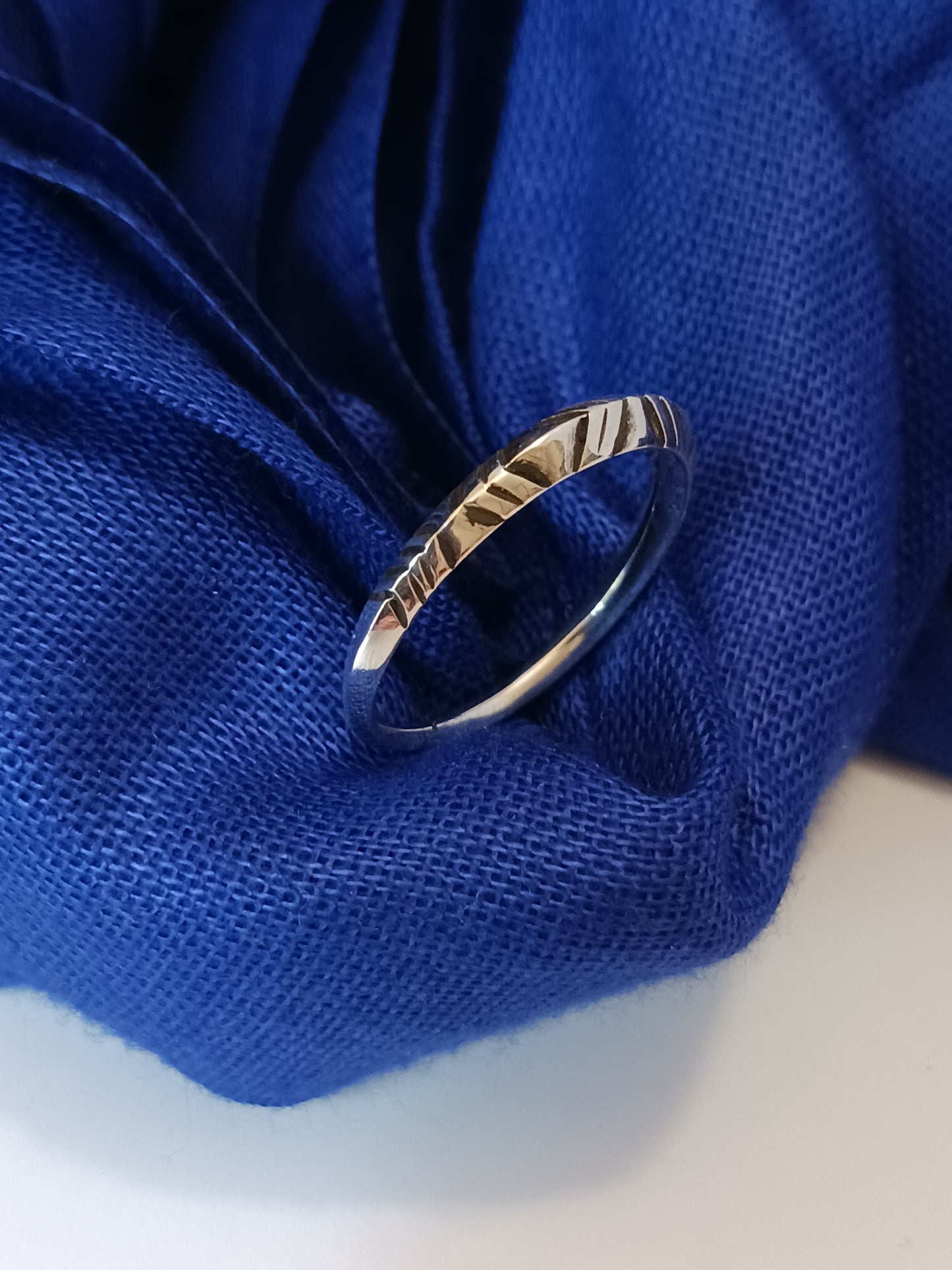 Bague touareg en argent massif