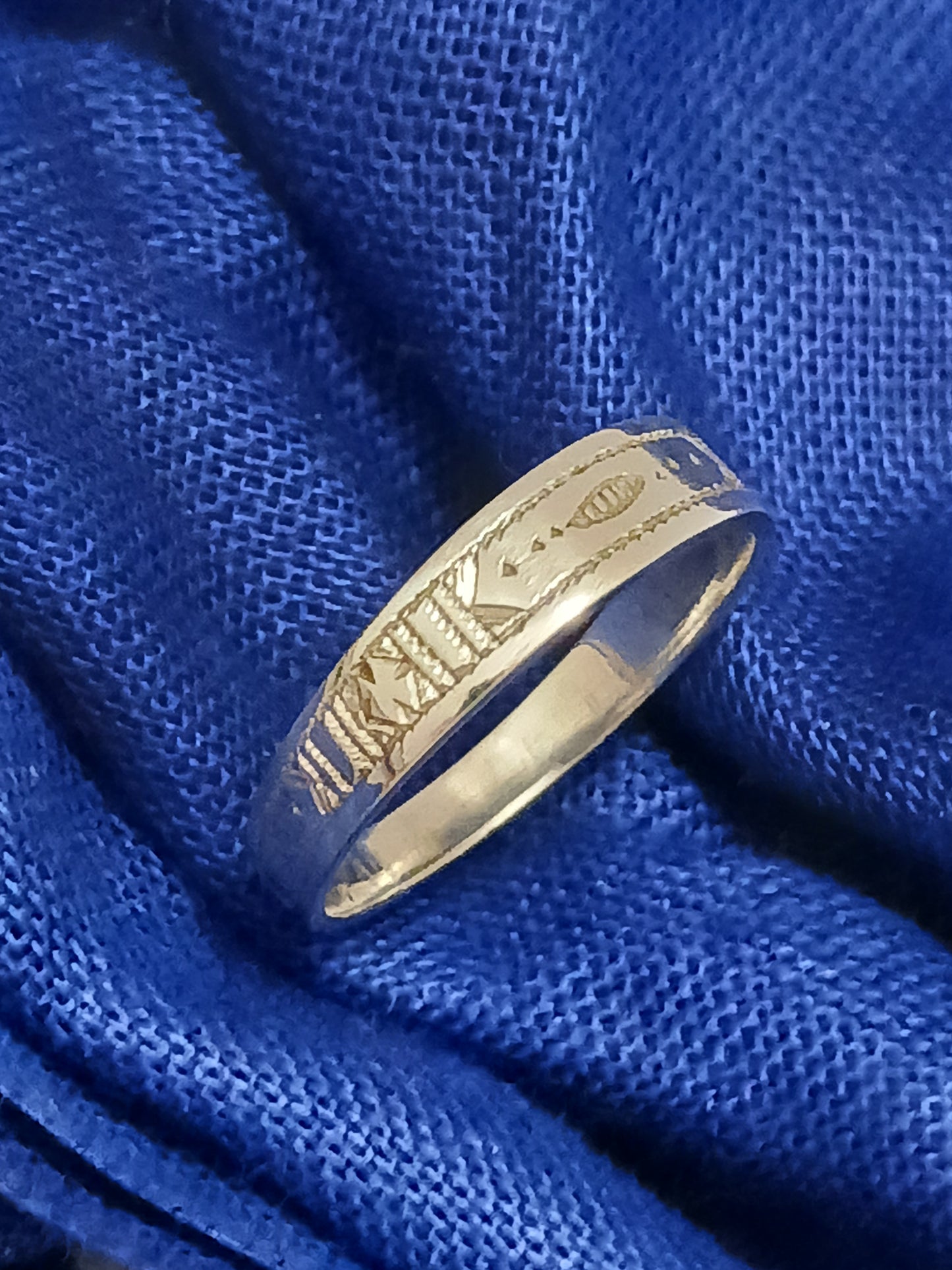 Bague touareg en argent massif