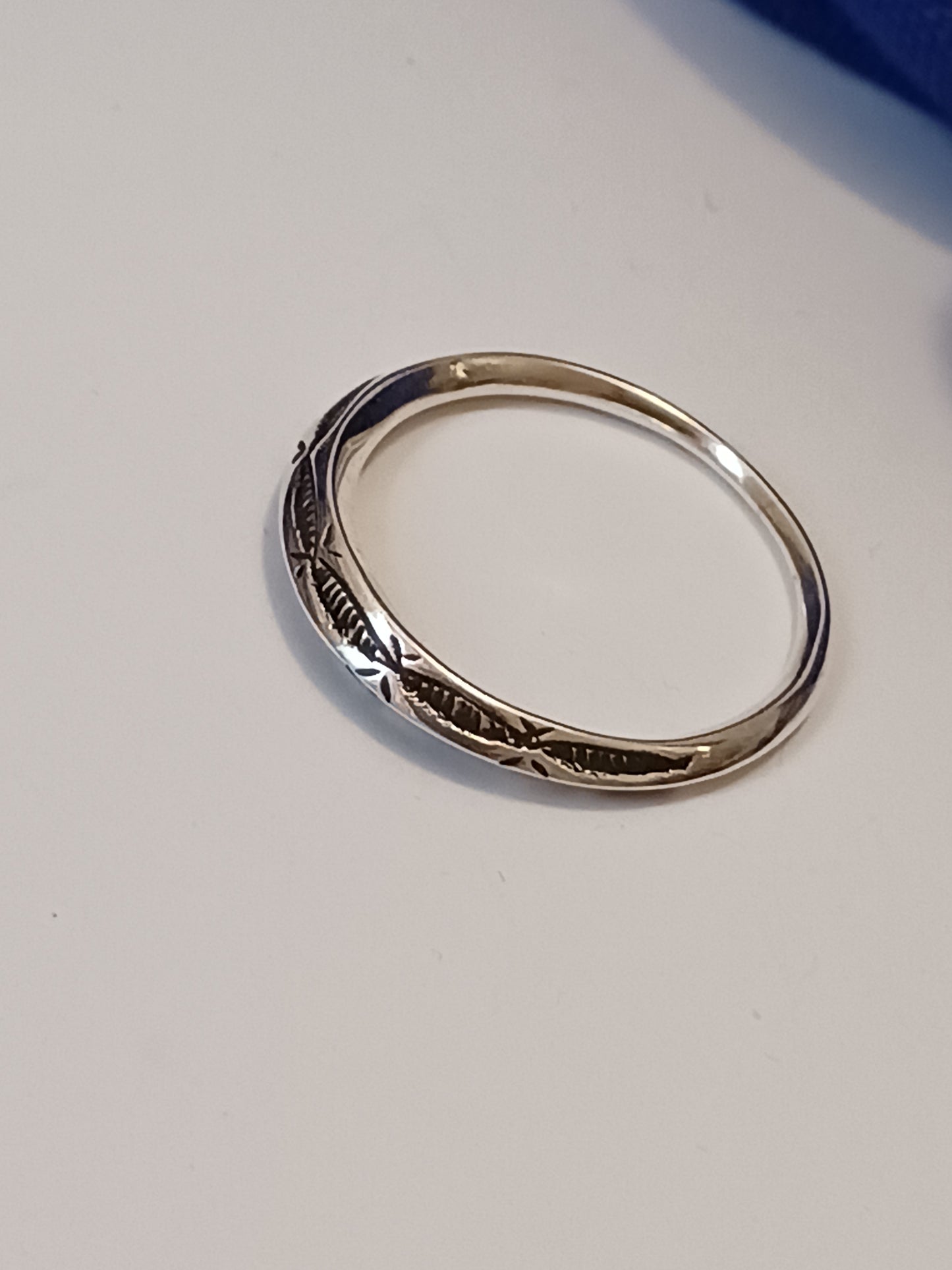 Bague touareg en argent massif